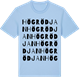 Blue Soul t-shirt med Högrödjan ordlek t-shirt