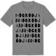 Mid Heather Gray t-shirt med Högrödjan ordlek t-shirt