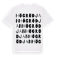 Högrödjan ordlek t-shirt