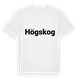 Högskog fetstil t-shirt