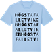 Blue Soul t-shirt med Högstafalletviken ordlek t-shirt