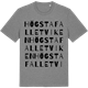 Mid Heather Gray t-shirt med Högstafalletviken ordlek t-shirt