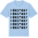 Blue Soul t-shirt med Högstorp ordlek t-shirt
