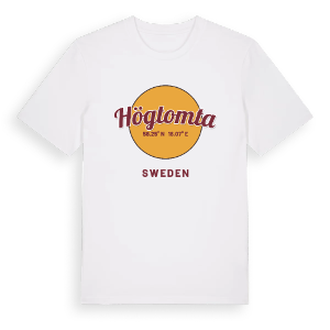 Högtomta cirkel t-shirt – ekologisk bomull t-shirt från Pinshirt