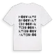 Högvakten ordlek t-shirt