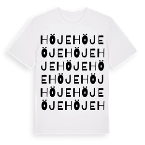 Höje ordlek t-shirt – ekologisk bomull t-shirt från Pinshirt