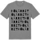 Mid Heather Gray t-shirt med Hökärret ordlek t-shirt