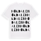 Hökdalen ordlek t-shirt