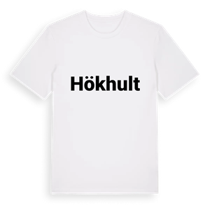 Hökhult fetstil t-shirt – ekologisk bomull t-shirt från PinShirt