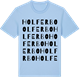 Blue Soul t-shirt med Holferbo ordlek t-shirt