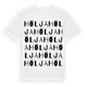 Hölja ordlek t-shirt