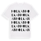 Holkan ordlek t-shirt