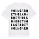 Holkgärdet ordlek t-shirt