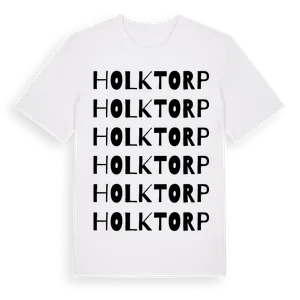 Holktorp ordlek t-shirt – ekologisk bomull t-shirt från Pinshirt