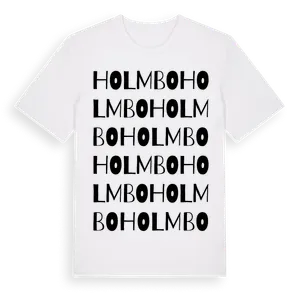 Holmbo ordlek t-shirt – ekologisk bomull t-shirt från Pinshirt