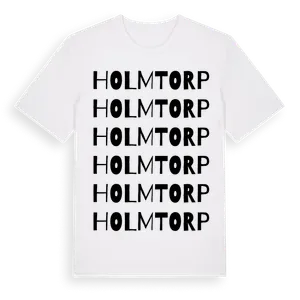 Holmtorp ordlek t-shirt – ekologisk bomull t-shirt från Pinshirt