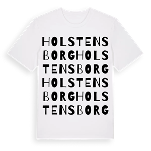 Holstensborg ordlek t-shirt – ekologisk bomull t-shirt från PinShirt