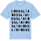 Blue Soul t-shirt med Hönsskär ordlek t-shirt