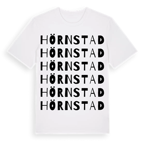 Hörnstad ordlek t-shirt – ekologisk bomull t-shirt från Pinshirt