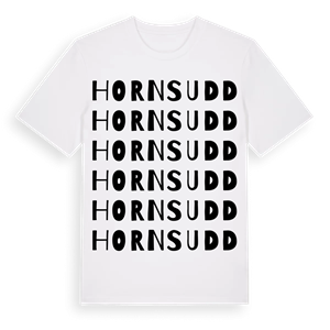 Hornsudd ordlek t-shirt – ekologisk bomull t-shirt från Pinshirt