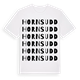 Hornsudd ordlek t-shirt