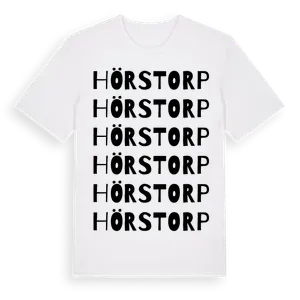Hörstorp ordlek t-shirt – ekologisk bomull t-shirt från Pinshirt