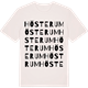 Vintage White t-shirt med Hösterum ordlek t-shirt