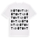 Hötomta ordlek t-shirt