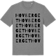 Mid Heather Gray t-shirt med Hovberget ordlek t-shirt