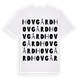 Hovgård ordlek t-shirt