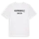 White t-shirt med Hovmanhult i Sverige t-shirt