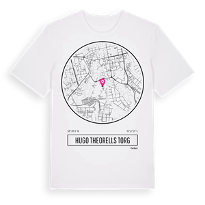 Hugo Theorells torg t-shirt – ekologisk bomull t-shirt från Pinshirt