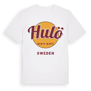Hulö cirkel t-shirt – ekologisk bomull t-shirt från Pinshirt