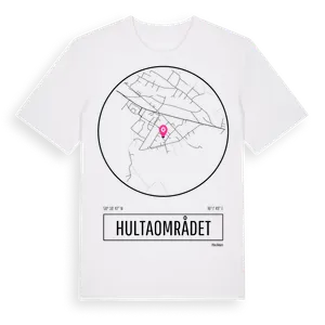 Hultaområdet t-shirt – ekologisk bomull t-shirt från Pinshirt