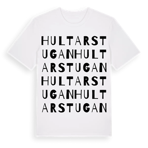 Hultarstugan ordlek t-shirt – ekologisk bomull t-shirt från Pinshirt