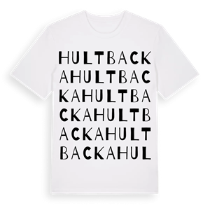 Hultbacka ordlek t-shirt – ekologisk bomull t-shirt från Pinshirt