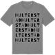 Mid Heather Gray t-shirt med Hulterstad ordlek t-shirt