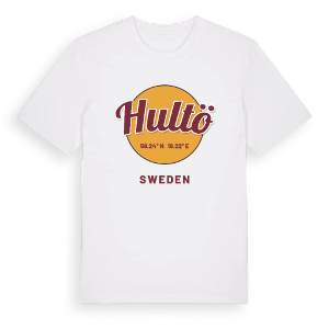 Hultö cirkel t-shirt – ekologisk bomull t-shirt från Pinshirt