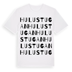 Hulustugan ordlek t-shirt – ekologisk bomull t-shirt från Pinshirt
