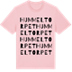 Pink Cotton t-shirt med Hummeltorpet ordlek t-shirt