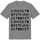 Mid Heather Gray t-shirt med Hummeltorpet ordlek t-shirt