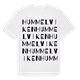 Hummelviken ordlek t-shirt
