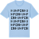 Blue Soul t-shirt med Humpen ordlek t-shirt