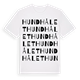Hundhålet ordlek t-shirt