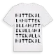 Huttekulla ordlek t-shirt