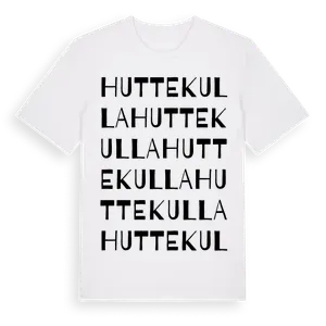 Huttekulla ordlek t-shirt – ekologisk bomull t-shirt från Pinshirt