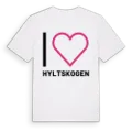 Jag älskar Hyltskogen t-shirt stort tryck