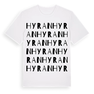 Hyran ordlek t-shirt – ekologisk bomull t-shirt från Pinshirt