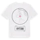 White t-shirt med Hyttan t-shirt