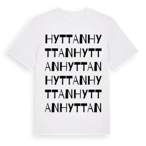 Hyttan ordlek t-shirt – ekologisk bomull t-shirt från Pinshirt